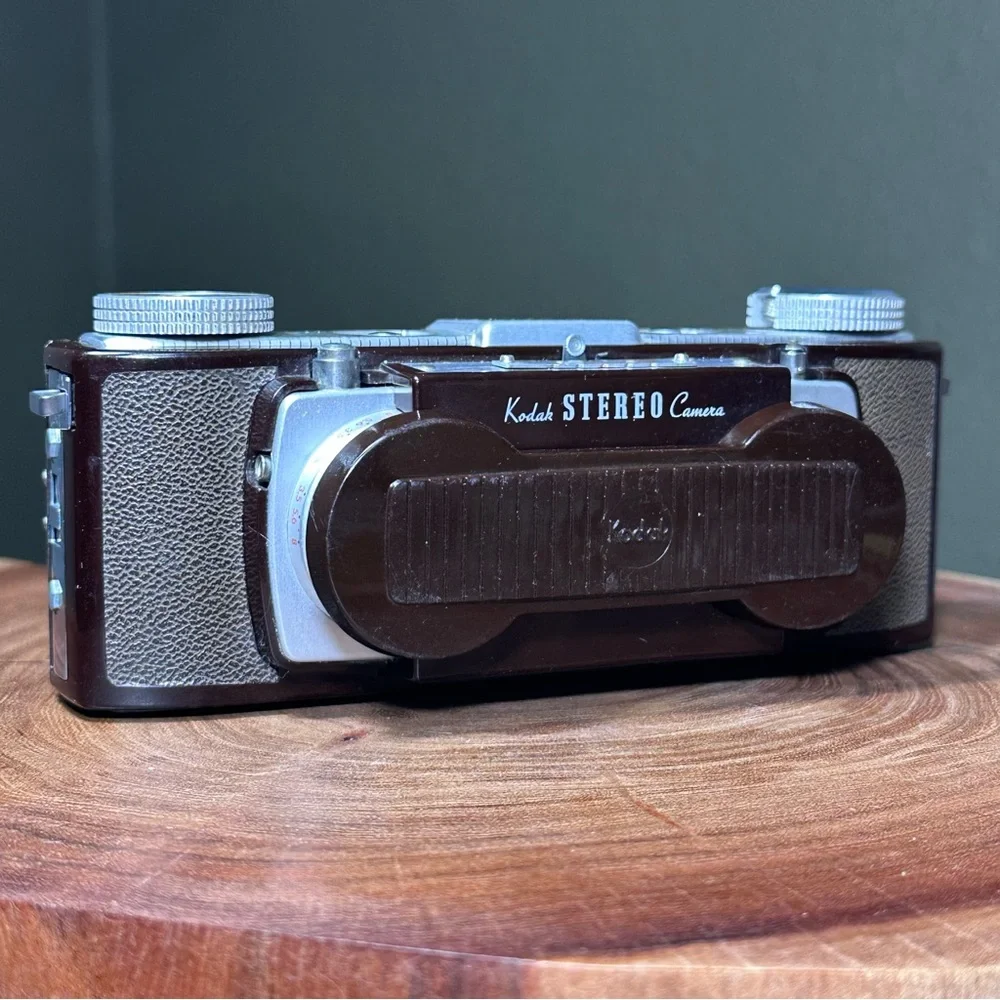 Kodak Stereo 35mm Film Camera - Tested - w/ Original Case & Lens Covers